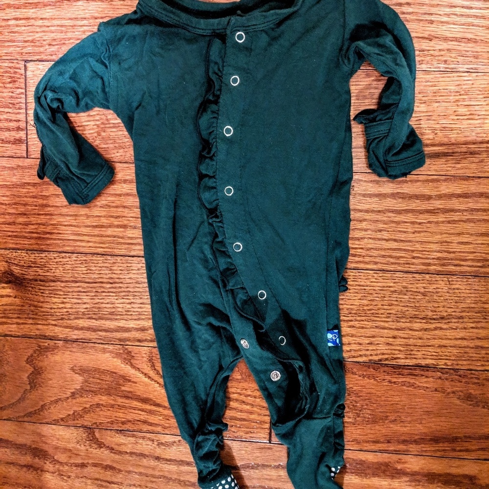 Kickee Pants - Classic Layette Ruffle Footie